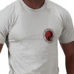 T-shirt front - grey T-shirt front - grey