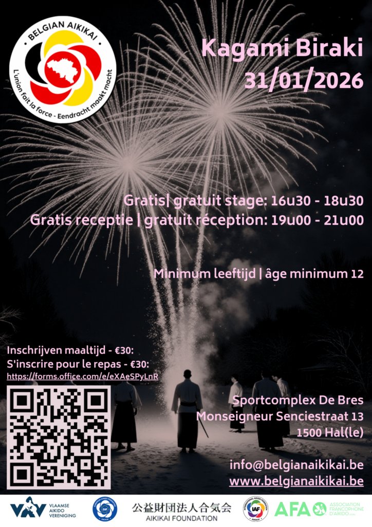 Kagami Biraki Belgian Aikikai, Halle 31 januari 2026