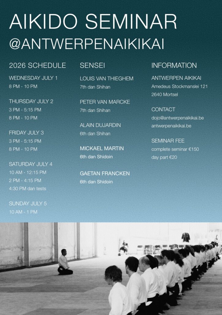 Summer seminar met Louis Van Thieghem, Peter Van Marcke, Mickaël Martin, Alain Dujardin en Gaétan Francken 1-5 juli 2026